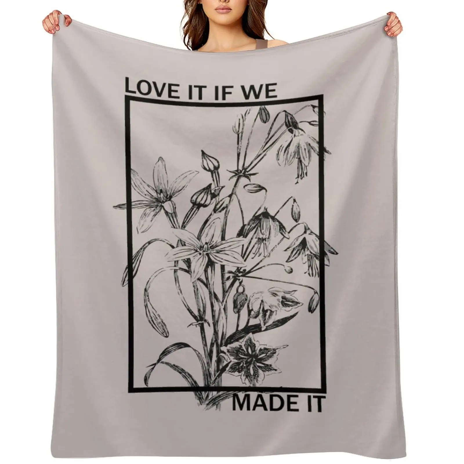 

Love it If We Made It - The 1975 Throw Blanket Blankets For Sofas Decoratives Moving Camping Blankets