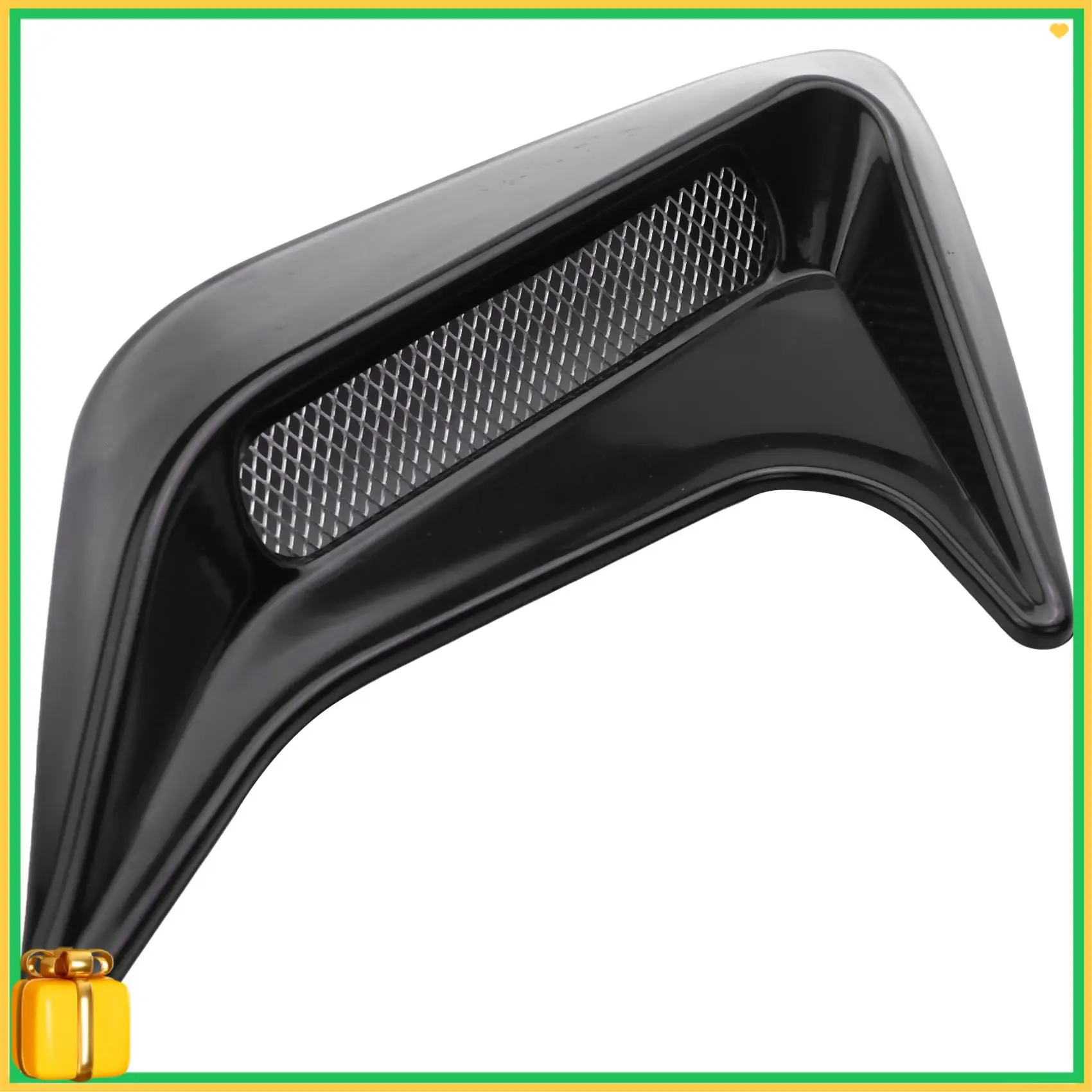 

Premium Universal Car Vents Decorative Car Style Air Flow Vent Hood Black