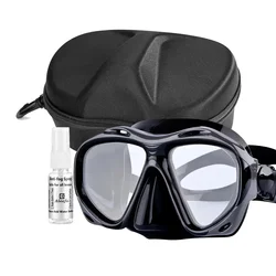 Masque de plongée hypermétropie avec lentilles en verre du Guatemala, spray anti-Austin, équipement pour hommes et femmes, + 2.0 à + 5.0