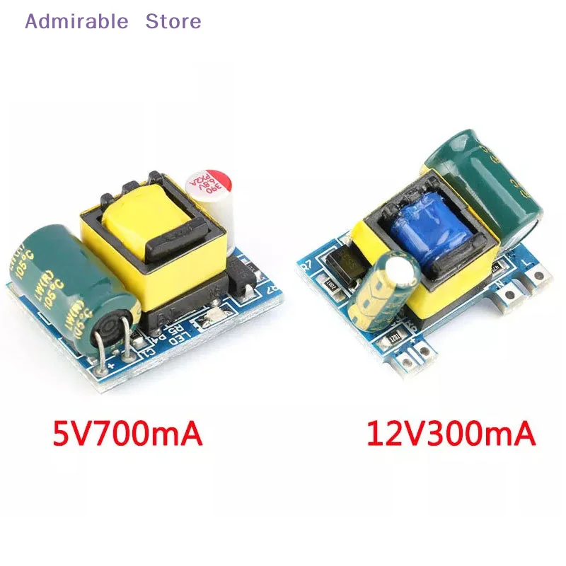 [W]AC To DC 5V 700mA 12V 300mA 3.5W Isolated Switch Mini Power Supply  Converter Step Down Module AC 220V To DC 5V/12V