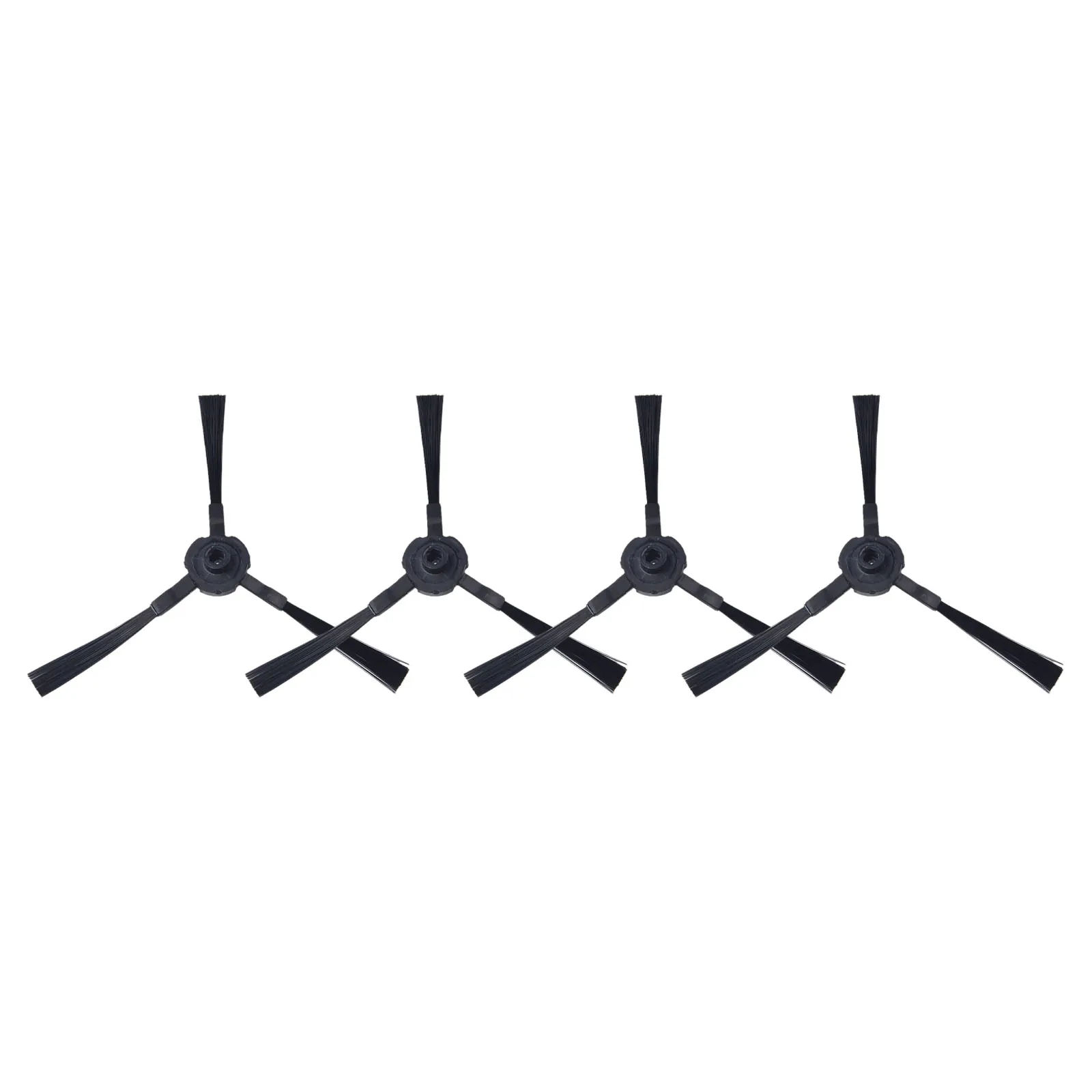 Replacement Side Brush Set 4pcs for Zaco V5s Pro Robot Vacuum Cleaner Designed to Boost Cleaning and Dust Pickup