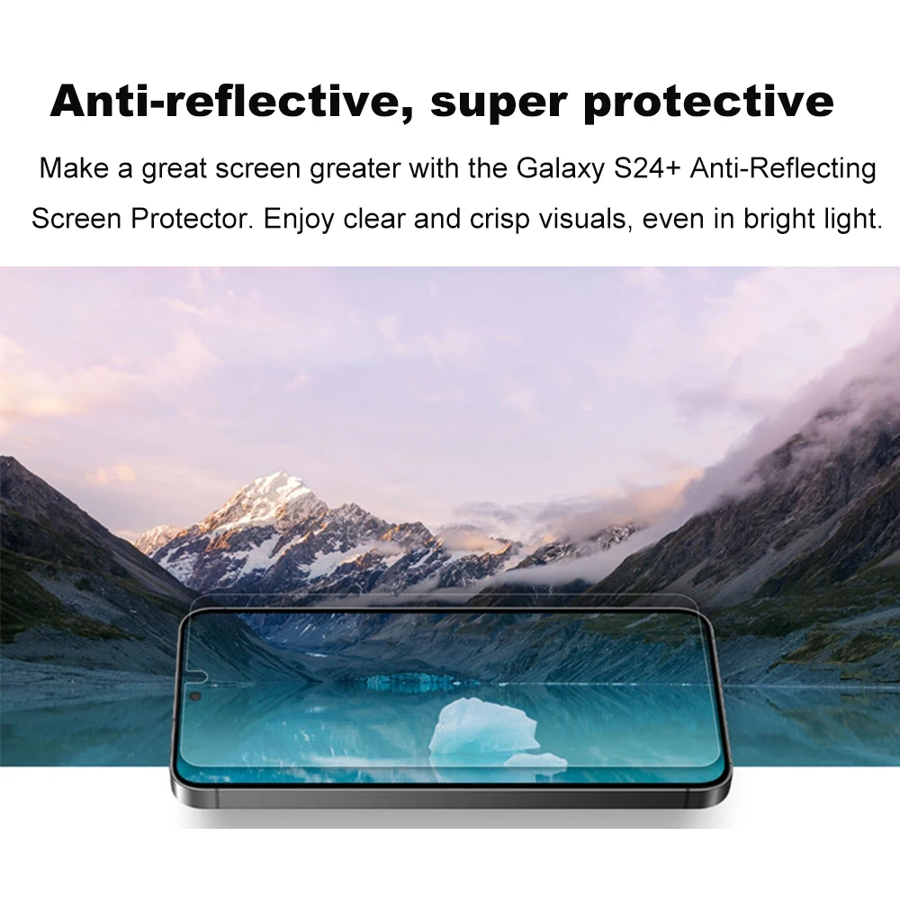 2PCS Original Samsung Galaxy S24 S24+ S24Plus Anti-Reflecting Screen Protector genuine Film Liquid Crystal Protection