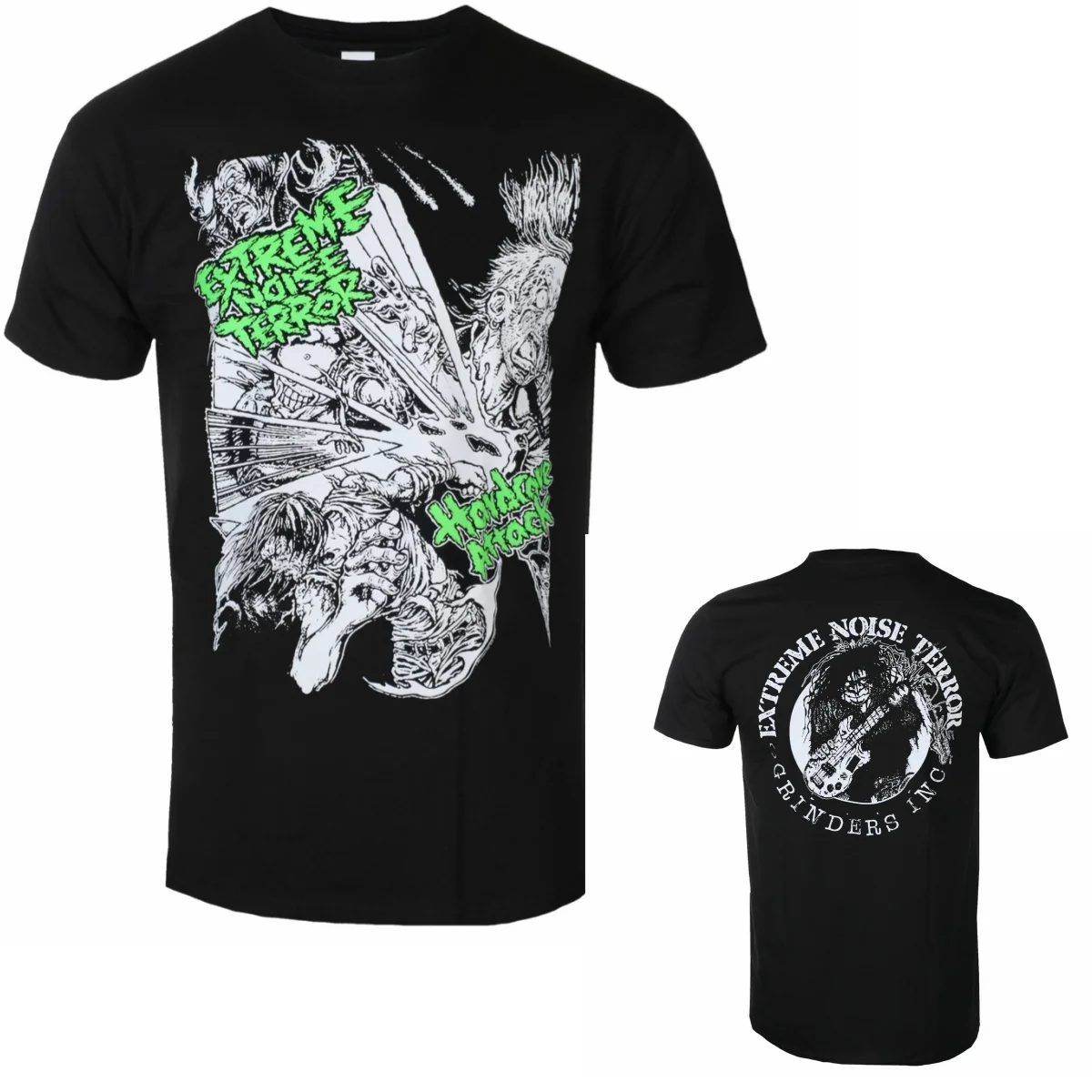 Extreme Noise Terror Graphic Cotton T-shirt Unisex Summer Short Sleeve Fashion Brand Tee Luxury Casual Vintage Tees