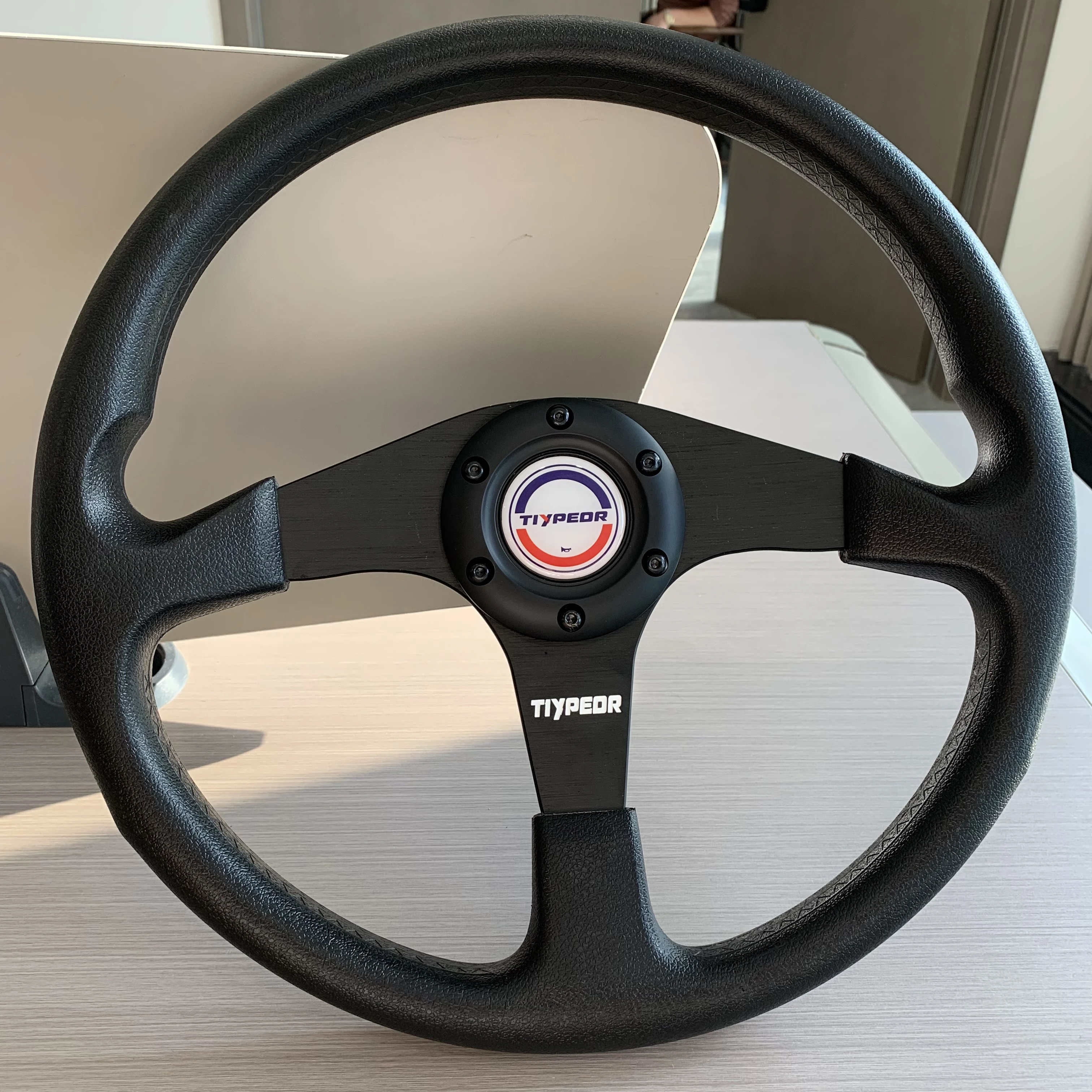 

TIYPEOR 14 inch/350mm PU steering wheel wholesale cheap SP wheels