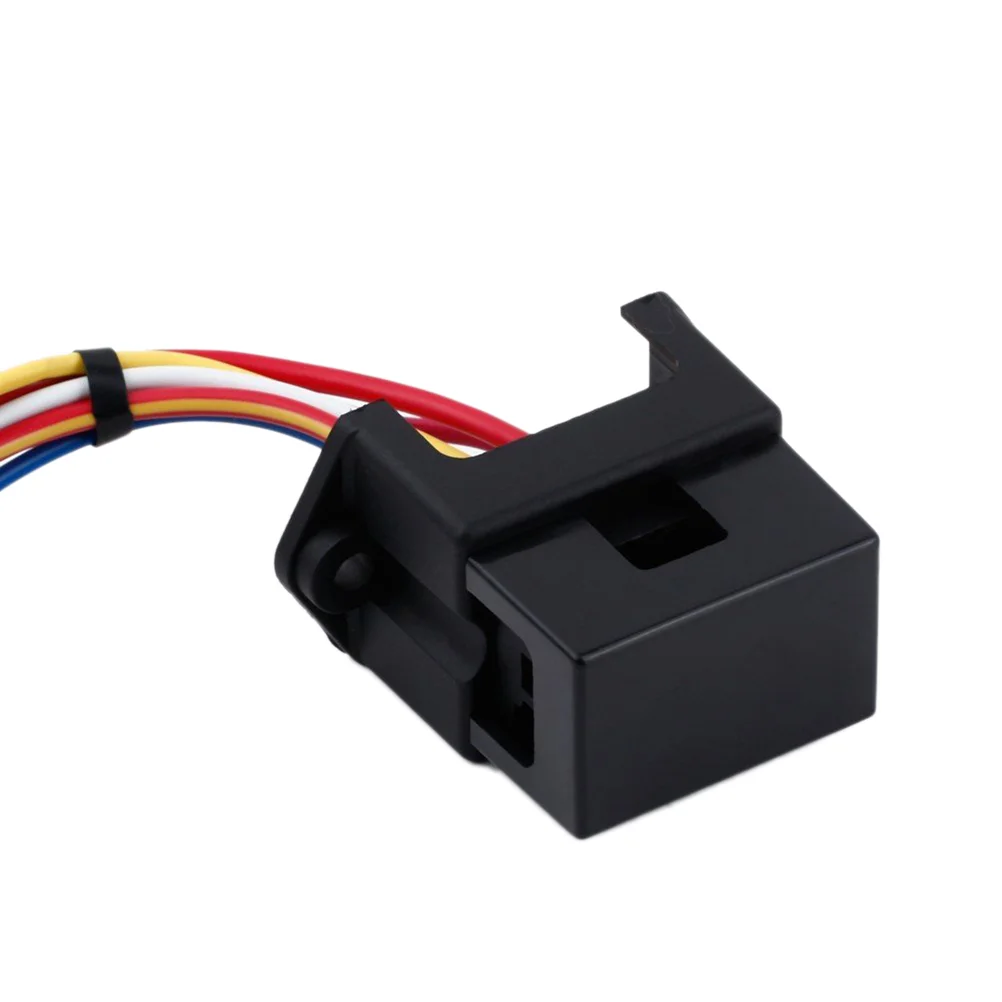 4-Way 2-Input Fuse Holder Standard Circuit Fuse Board with 15cm Wire For Car Boat Marine Truck (Fuse Not Included)