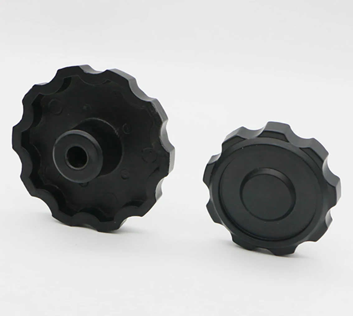 

1Pcs Plum Bakelite Hand Tighten Nuts Handle Thread Star Mechanical Black Thumb Nuts Clamping Knob Manual Nuts