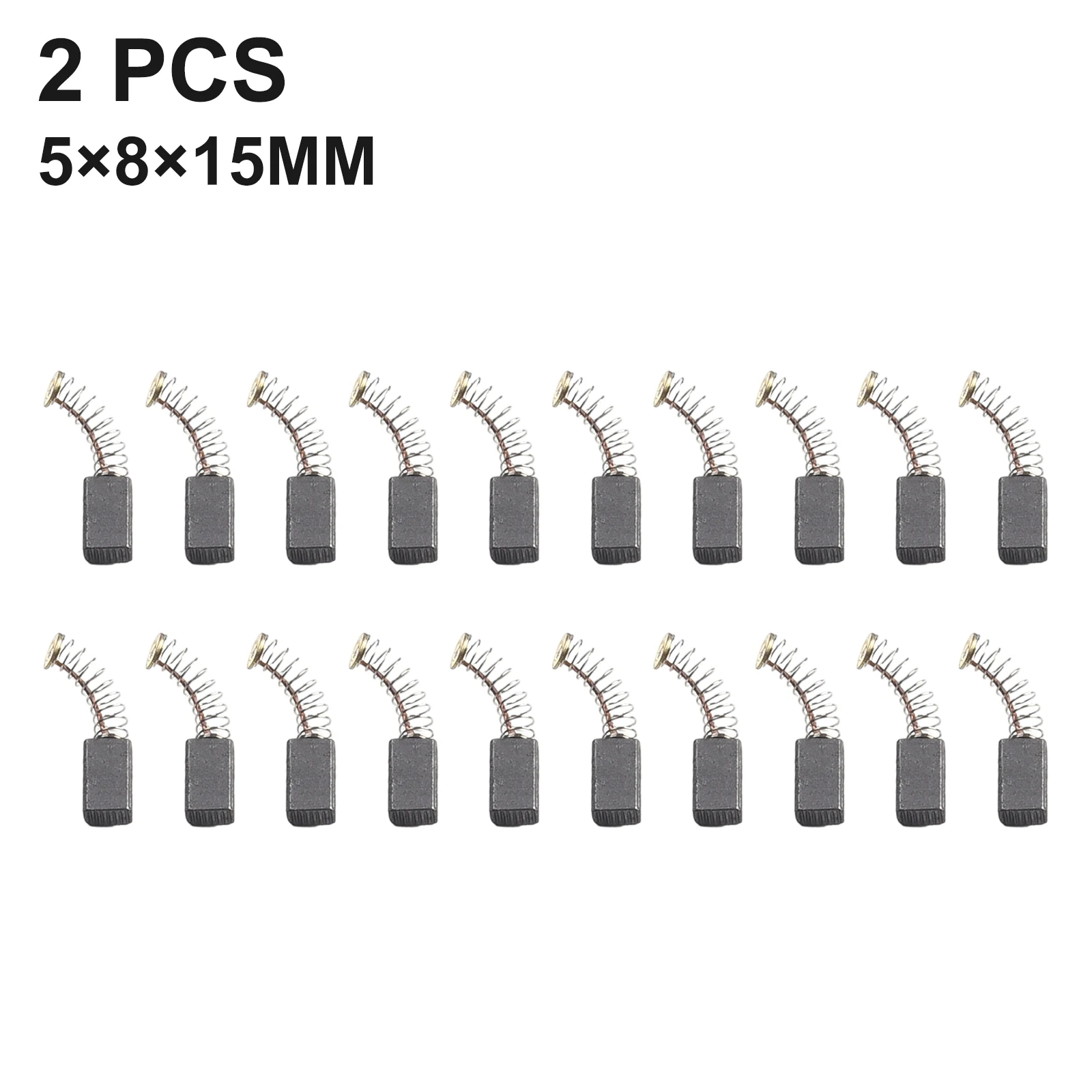 20pcs Motor Carbon Brushes 5*8*15mm For Angle Grinder CSB 650-2 RE Electric Drill Hammer Angle Grinder Power Tools Parts