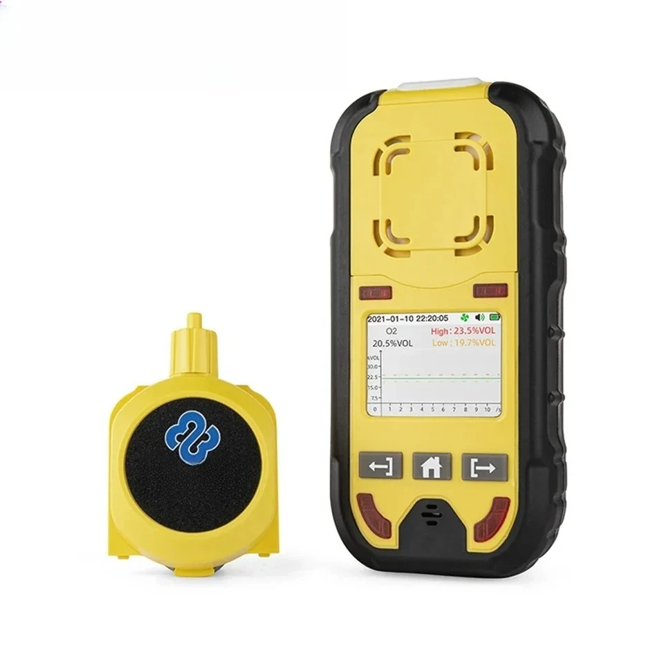 For Pump BH-4M High Accuracy Multi Gas Detector O2 H2S CO LEL 4-in-1 Oxygen Hydrogen Sulfide Carbon Monoxide Leak Detector