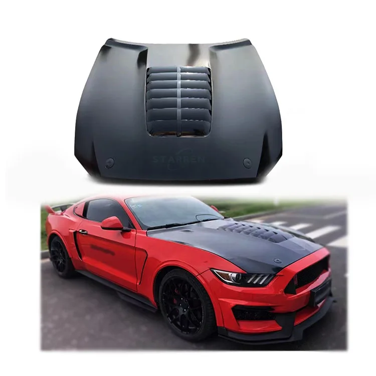 

Hot Sale Sport Style Hood Conversion GT500 Aluminum for Ford Mustang 2015-2017