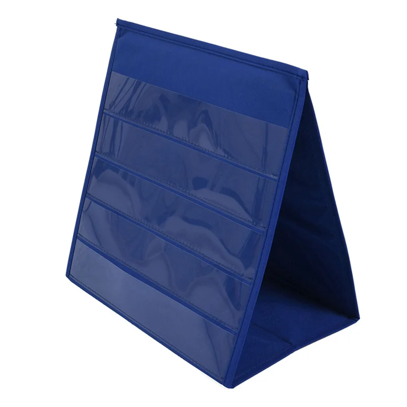 6X Tabletop Desktop Pocket Chart Table Top With Bonus 120X Dry Erase Cards,(13 Inches X 12 Inches)