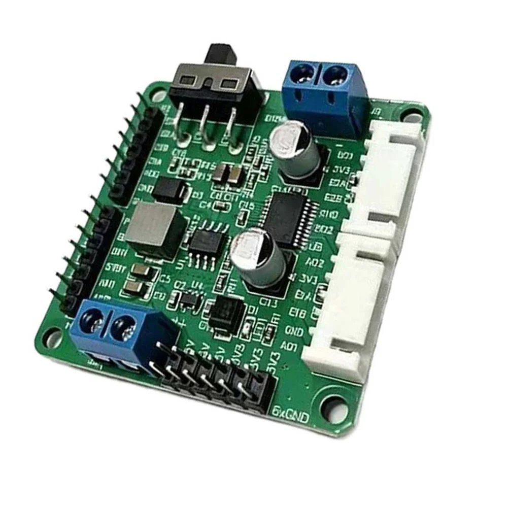 TB6612FNG Dual DC Motor Driver Module 2A 4.5-15V With Built-in Voltage Regulator For Robotics For Smart Car Electronic Projects