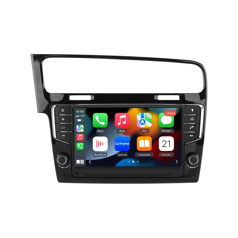 Junsun Draadloze CarPlay Android Auto Radio voor Volkswagen VW Golf 7 2013-2017 Auto Multimedia GPS BT 2din SWC DSP accessoires - afbeelding 2