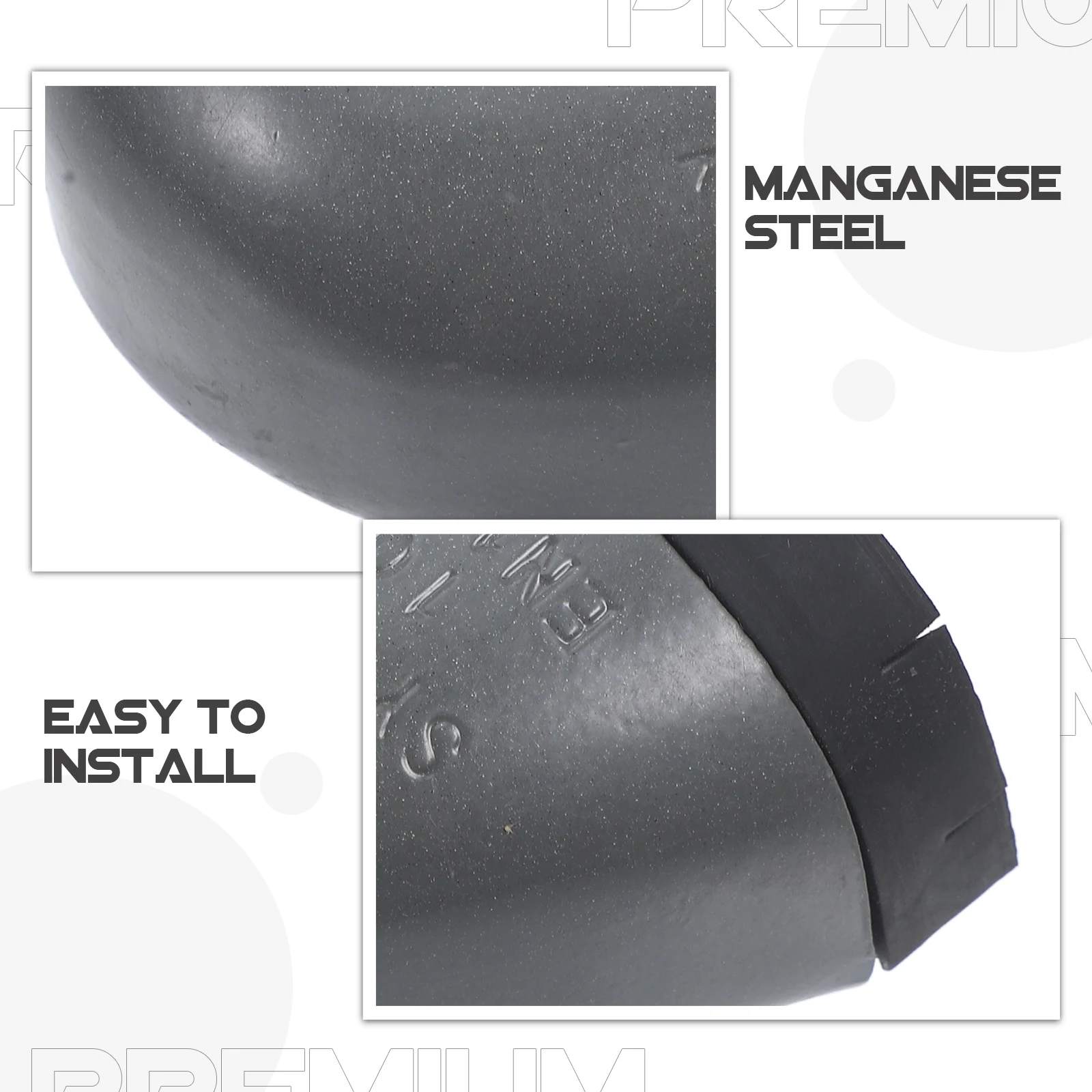 

4 Pcs Safety Toe Caps Metal Work Shoe Accessories 45 Code Anti Puncture Proof Labor Protection Manganese Steel Foot