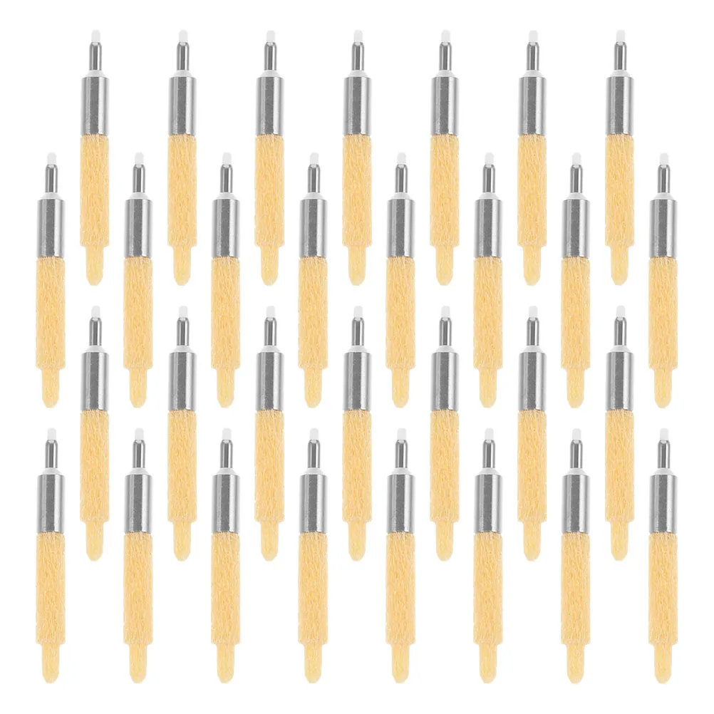 

30pcs 0.5Mm Fine Tip Paint Pen Refillable Replacement Tips Acrylic Calligraphy Detail Work Diy Empty Barrel