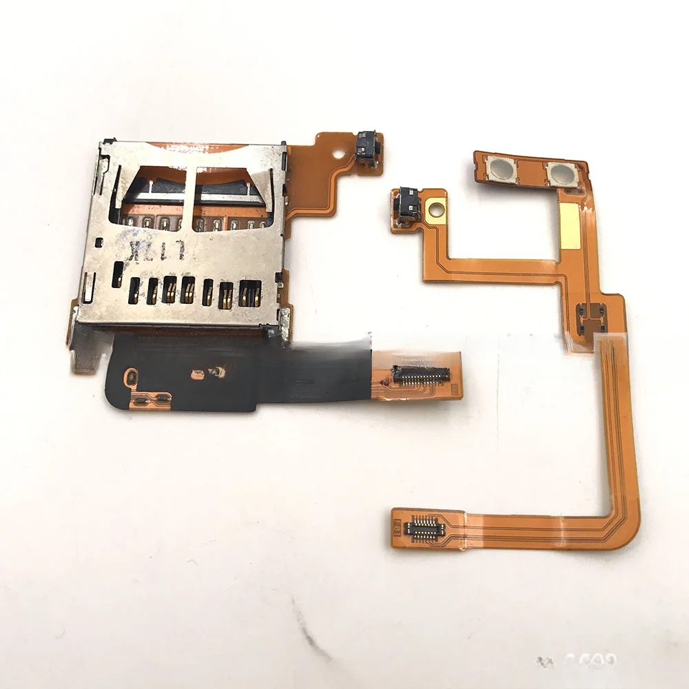 Original Replacement SD Card Slot Socket L R volume button Flex Cable Ribbon Cable for NDSi LL for Nintendo DSi XL LL