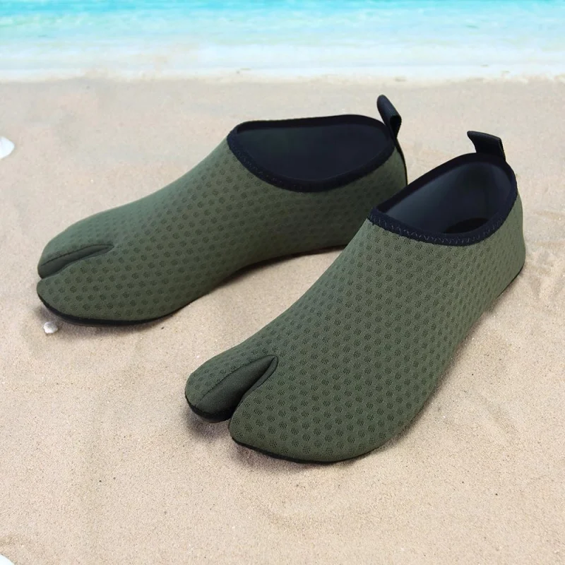 Rutschfeste Unisex-Wasserschuhe zum Schwimmen, Tauchen, Sommerschuhe, Sandale, flacher Schuh, Seaside-Sneaker, Socken, Slipper für Männer und Frauen