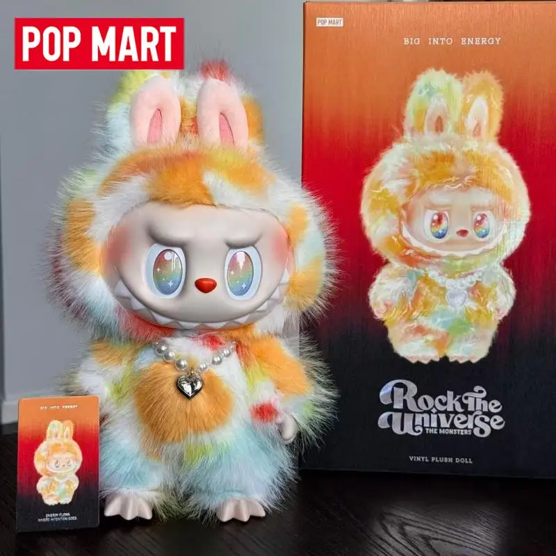 

POP MART LABUBU THE MONSTERS Big into Energy Series- ROCK THE UNIVERSE Mystery Box Genuine Blind Box Guess Toys Bag Ornament