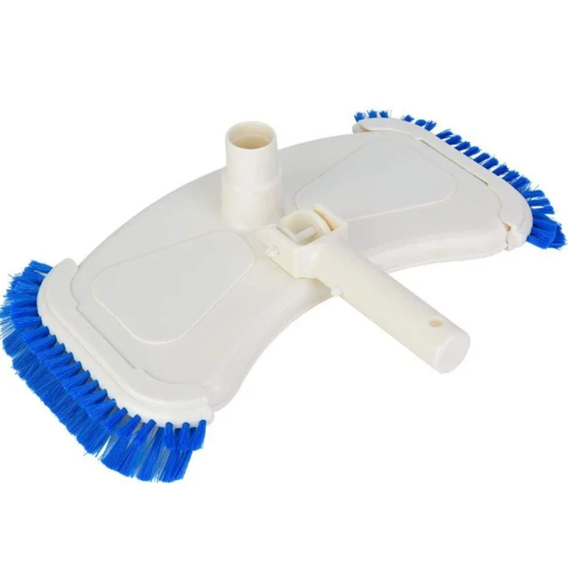 

Curved Vacuum Cleaner Suction Head Swimming Pool Cleaning Brush Bath Spas Hotel Shower Save Labour Swimming Pool Cleaning Tools
