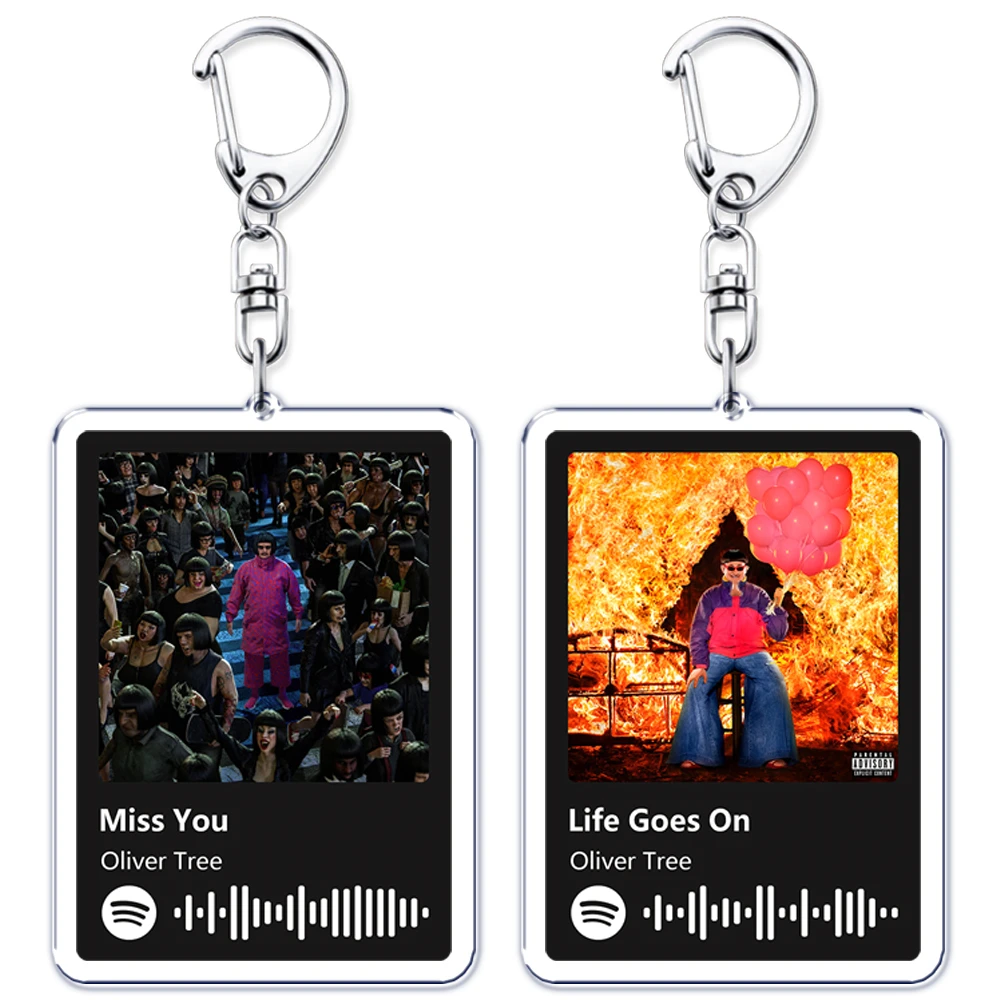 Heiße Rapper-Musik-Schlüsselanhänger, Taschenanhänger, Life Goes on, Miss You, Alien Boy, Jerk Songs, Schlüsselanhänger, Schmuck, Geschenke für Fans, Freunde, Geburtstagsgeschenke