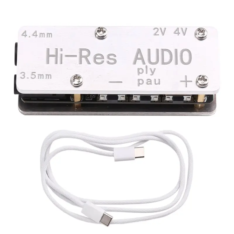 

【РЕКОМЕНДУЕМ】Двухканальный декодер CS43198 с полным балансным выходом True 4.4 мм + 3.5 мм, поддержка 768k DSD256, компактный дизайн (Type-C)