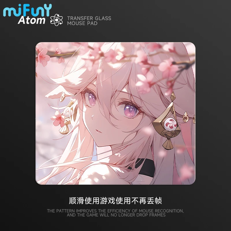 Imagem -02 - Mifuny Vidro Fotovoltaico Mouse Pad Mouse Pad Jogos Escritório Mouse Pad Melhorar Suave Fps Anime Acessórios Presentes Fps