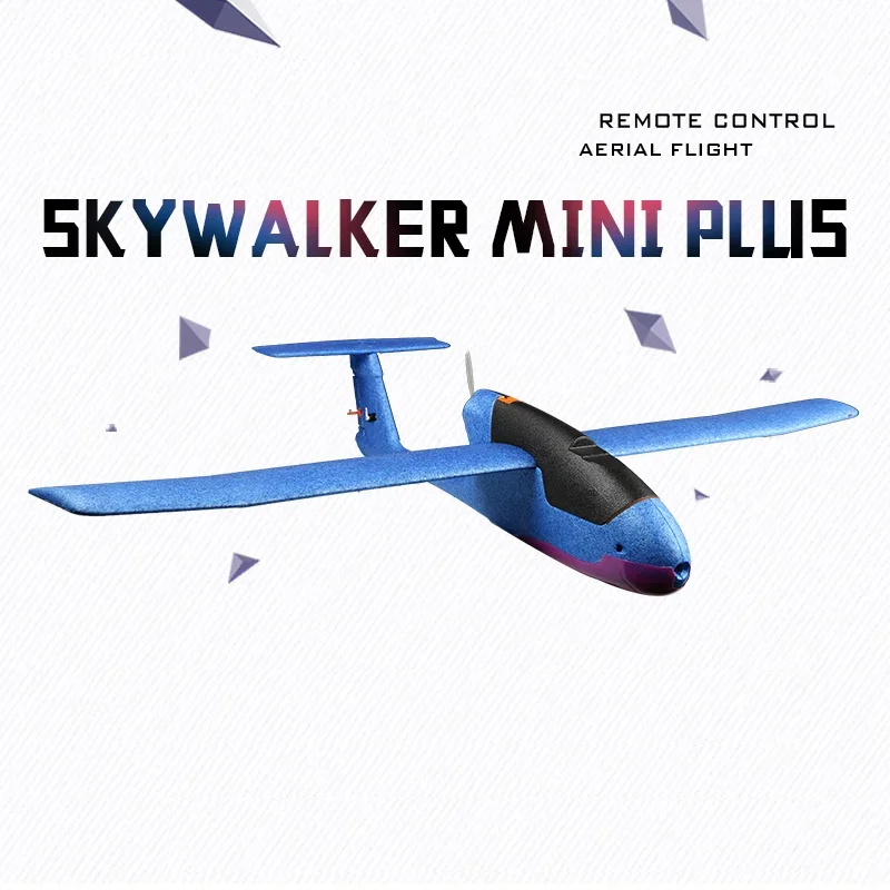 Skywalker Mini Plus 2,4G 4-канальный радиоуправляемый самолет, размах крыльев 1100 мм, EPP FPV, скользящий электрический самолет, комплект радиоуправляемого самолета, уличная игрушка, подарки