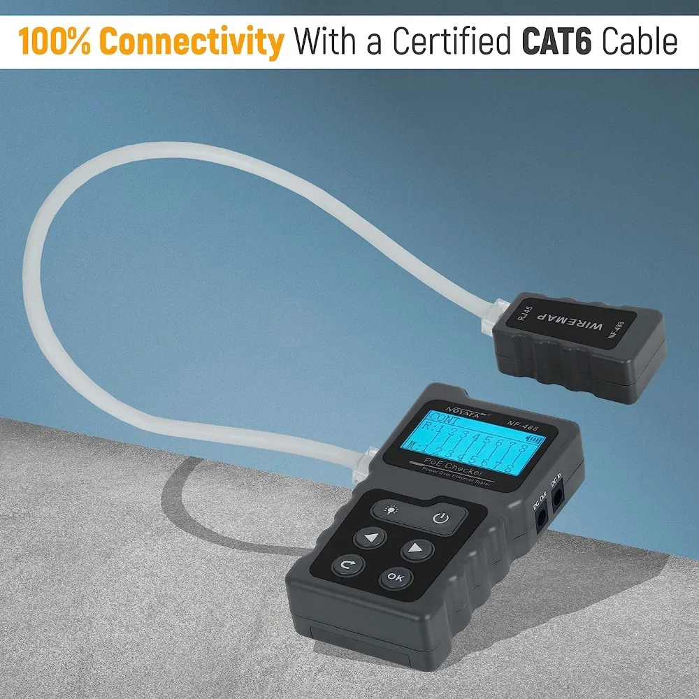 ZoeRax 50 Pcs RJ45 Cat6 Pass Through Connectors - EZ to Crimp Modular Plug for Solid or Stranded UTP Network Cable