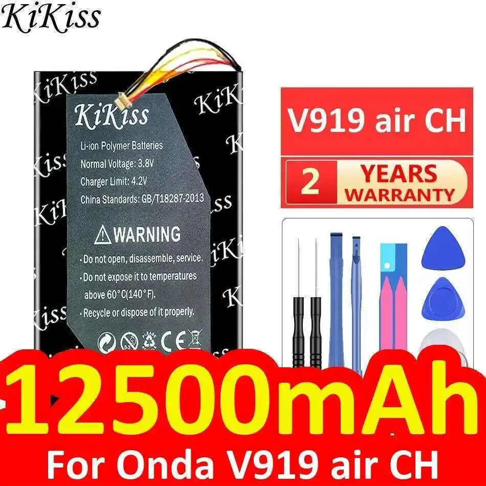 

12500Mah High-Efficiency For Onda V919 Air CH Laptop Battery Premium Replacement