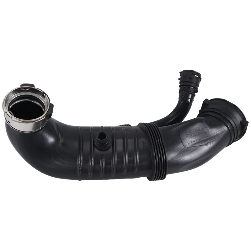 1 PCS 2640902500 Car Turbocharger Air Intake Pipe Hose Black ABS For Mercedes Benz C160 180 200 E200 E200 260 4Matic