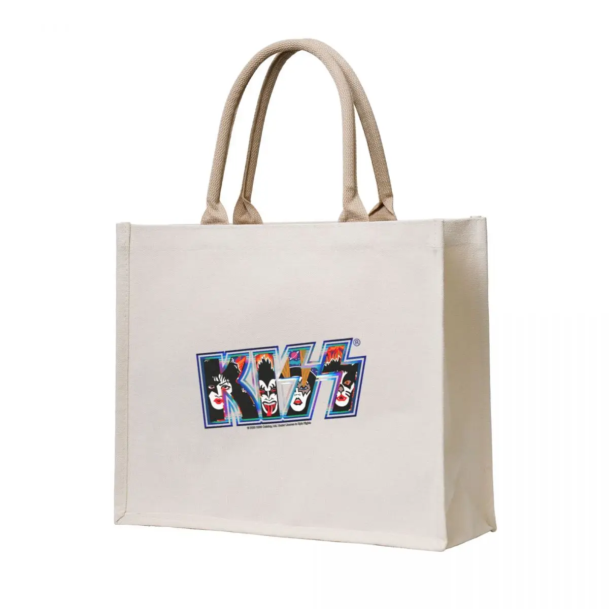 

KISS  rock music band - Rock and Roll Over Style 1 Tote Bag cute pouch bag Shopper Big bag women tote bags men