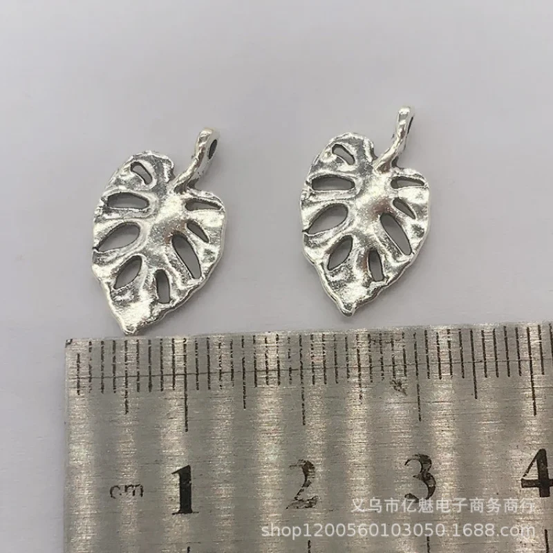 Factory Direct Sales 100Pieces DIY  Hollow Leaves Pendant Bracelet Necklace Clothing Gift Decoration Bookmark Material Pendant