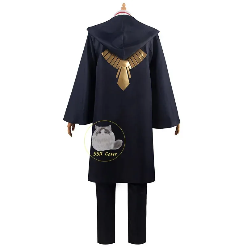 Sky01 anime mashle cosplay traje mashle magia e músculos cosplay uniforme manto roupas peruca menino adulto homem halloween partwd01 @
