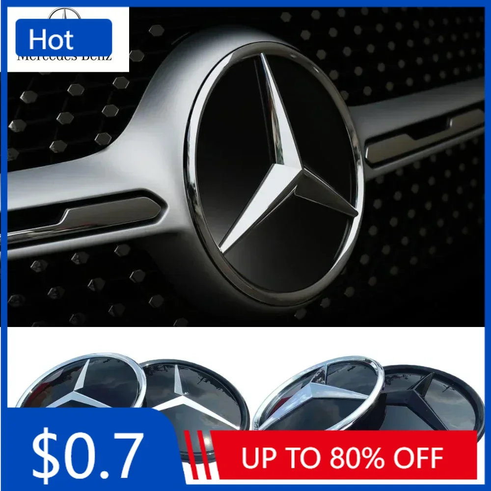

Автомобильная наклейка с 3D логотипом ABS для Mercedes-Benz W204 C180 C200 C230 C260 CGI C350 C class 2008-2013 Значок с логотипом звезды на передней решетке m