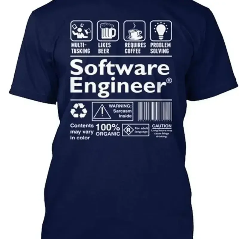 Software Engineer Size Premium T-Shirt M 2XL