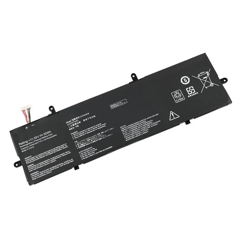 C31N1816 Battery 11.55V 4335mAh for ASUS ZenBook Flip 13 UX362 UX362F UX362FA,Q326FA Q326FA-BI7T13 Series Laptop Battery