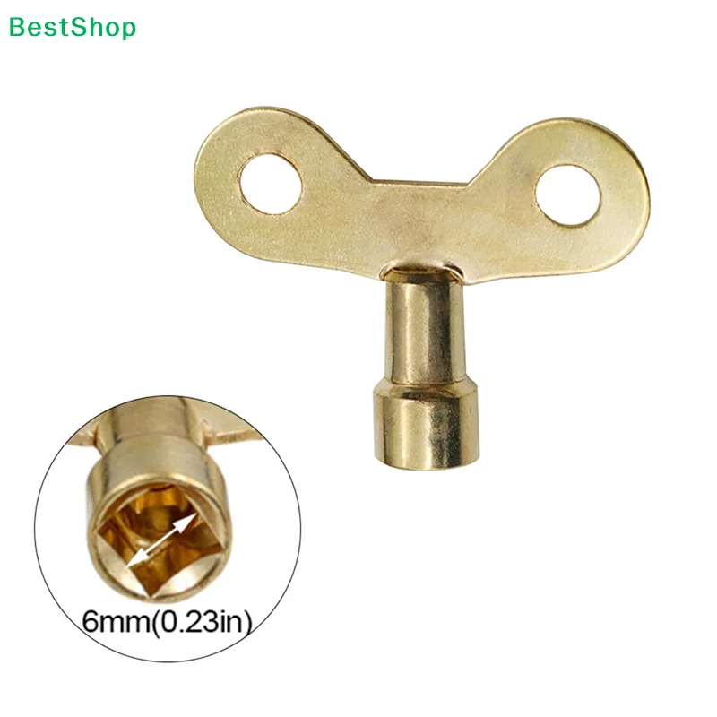 ★Plumbing Hole Faucet Key Radiator Water Valve Tap Square Socket Special Lock Wrench Faucet Switch Key Handle