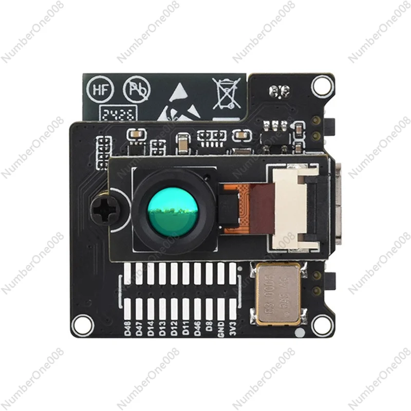 ESP32-S3 Thermal Imaging Module, 80x62 Pixel IR Array with WiFi & Serial, Outputs RGB Video for IoT Security Projects