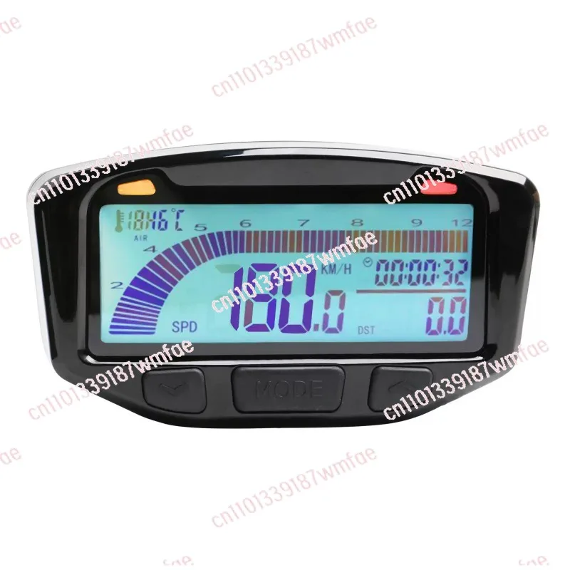 Motorcycle Speedometer Universal Counter Steam Digital Tachometer Kit UTV/ATV  For Polaris Trail Tech 752-119