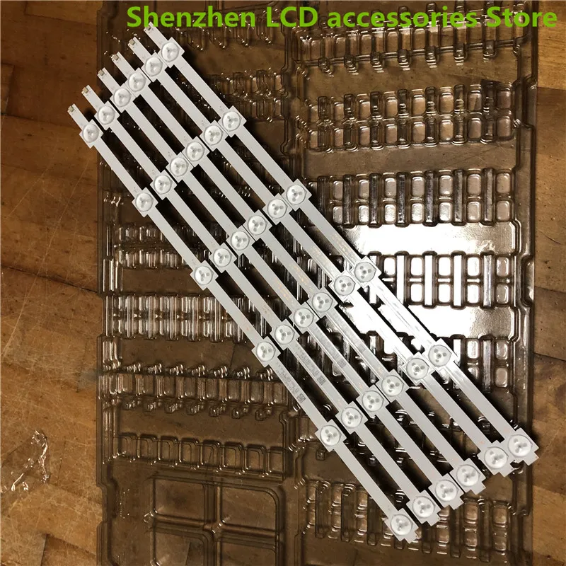 Для 6 светодиодов 48 см Skyworth 4906X7 алюминий 100% новый ЖК ТВ ПОДСВЕТКА бар