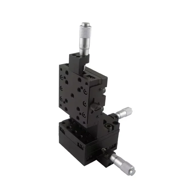 PH-303H High-Performance Manual Multi-Axis Linear Stage With 13mm XYZ Travel And Crossed Roller Bearing Optics Instruments