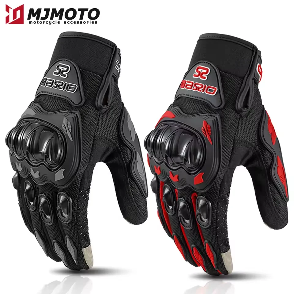 

Summer breathable full-finger motorcycle gloves, non-slip, wear-resistant, touchscreen motorcycle gloves