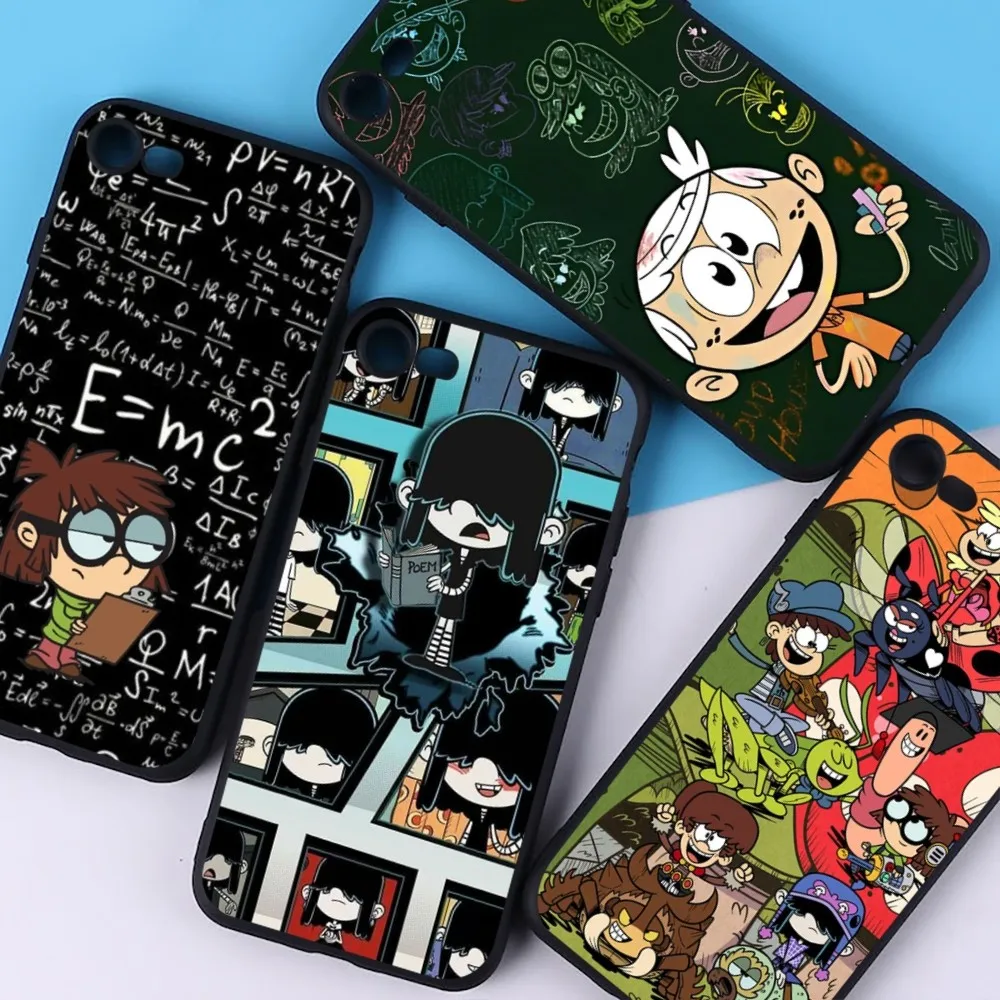 The L-Loud House Phone Case For IPhone 15 8 7 6 6S Plus X SE 2020 XR XS 14 11 12 13 Mini Pro Max Mobile Case