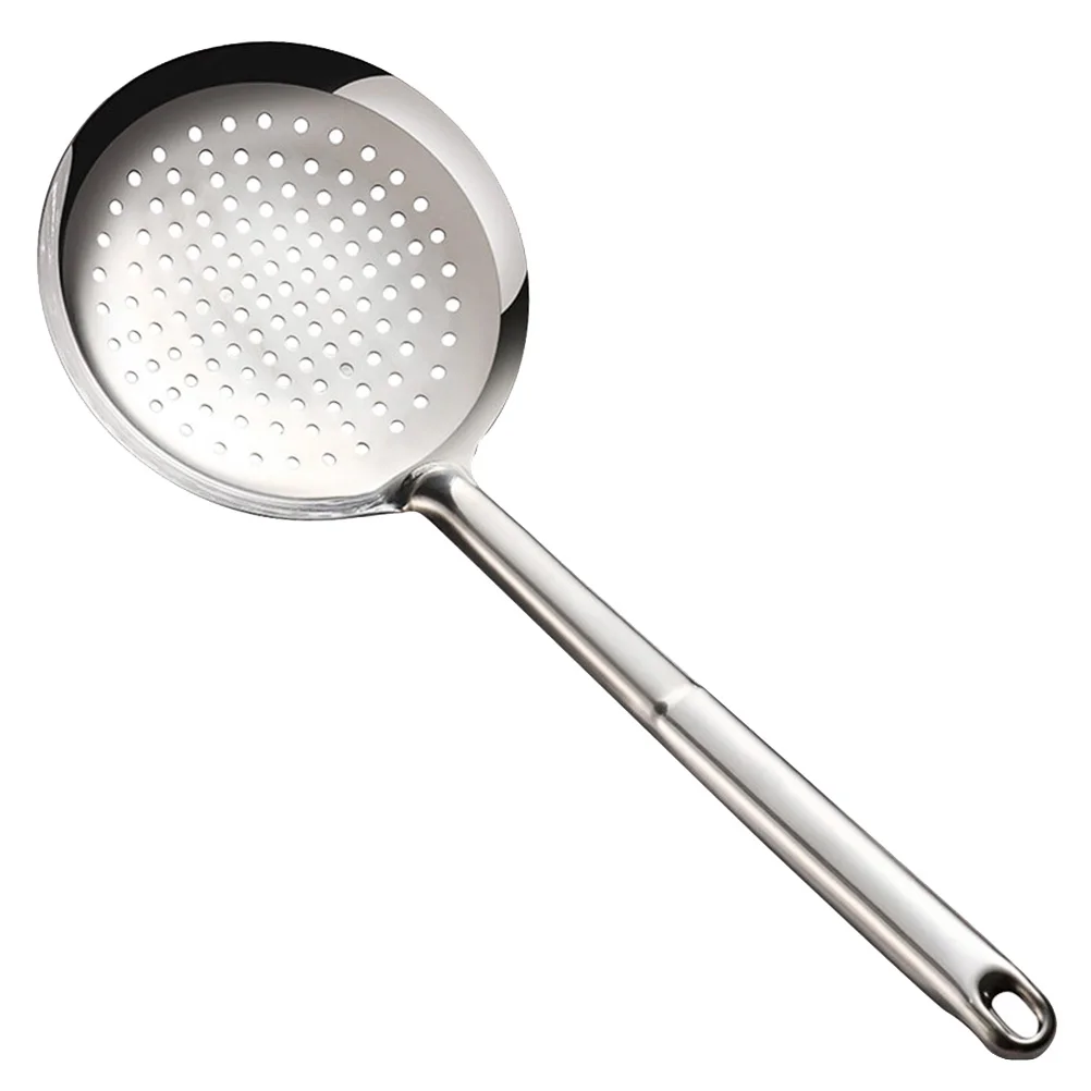 

Stainless Steel Scoop Slotted Spoon Hot Pot Strainer Stainless Steel Spoons Long H Oil Filter Kitchen Restaurant Tool