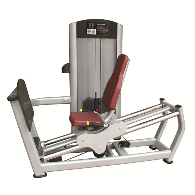 

Commercial Gym Equipment Seated Leg Press And Hack Squat Machine For Chest & Back Workout Fitness Equipment