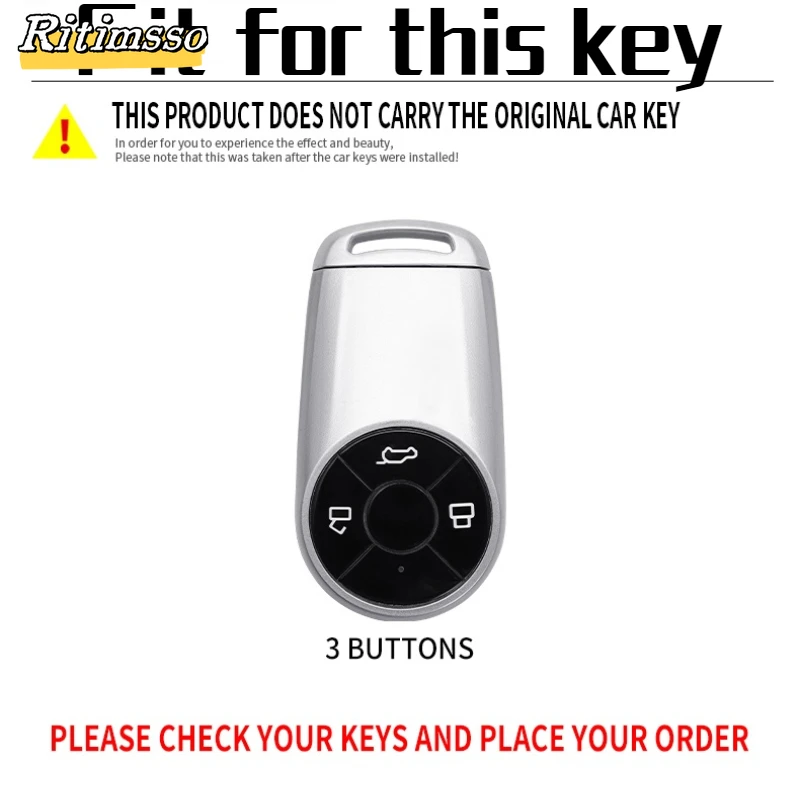 Transparent Soft Tpu Car Key Cover For GMW ORA HAVAL H6 M6 R2 Good Cat Three Buttons Remote Holder Keychain Accessories