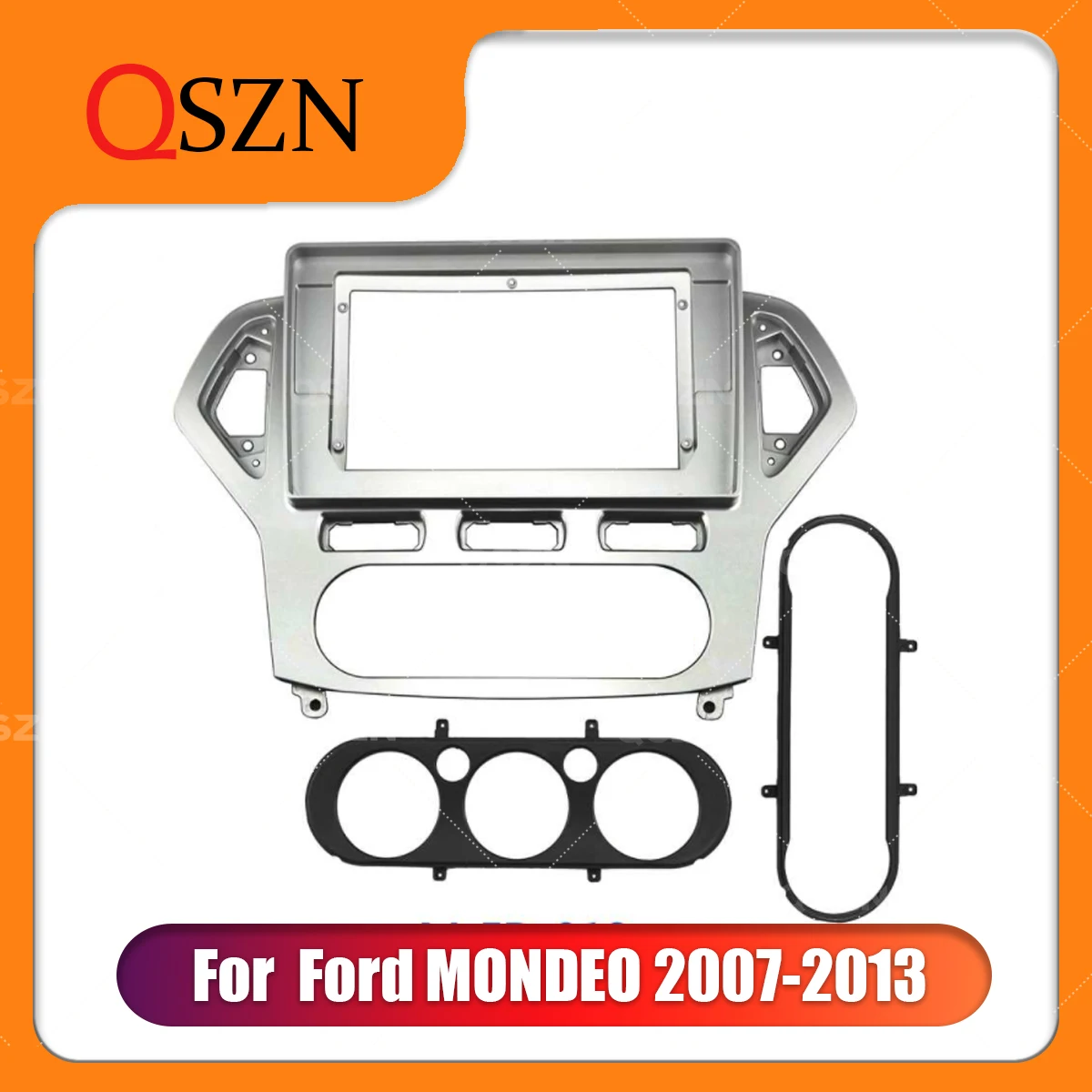 10.1Inch Car radio Frame Fascia For  Ford MONDEO 2007-2013 Android MP5 Player Stereo Casing Frame 2 Din Head Unit Fascia Dash