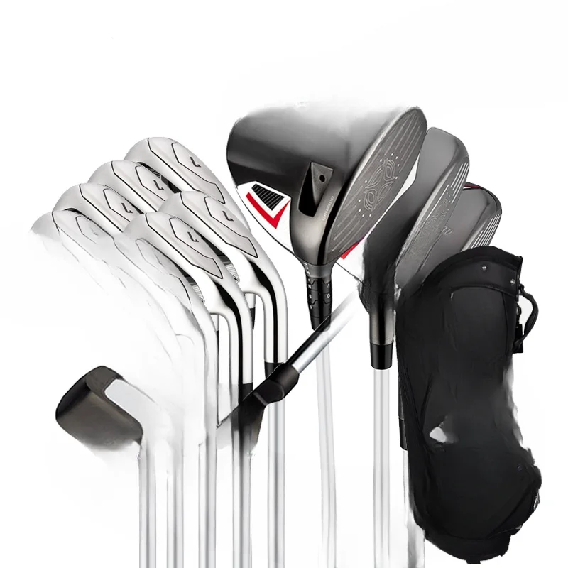 WARBIRD5 Men's Junior and Intermediate Golf Clubs Full Set of Carbon XHOT Beginner Practice Clubs