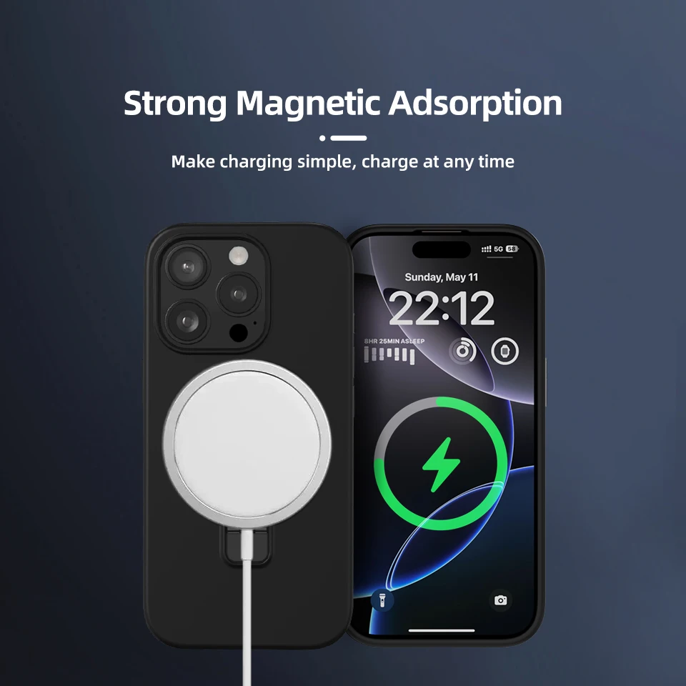 Magnetic Kickstand Case for iPhone 16 Pro Max for iPhone 16 Plus - MagSafe Compatible Safe Bracket Cover with Ring Holder