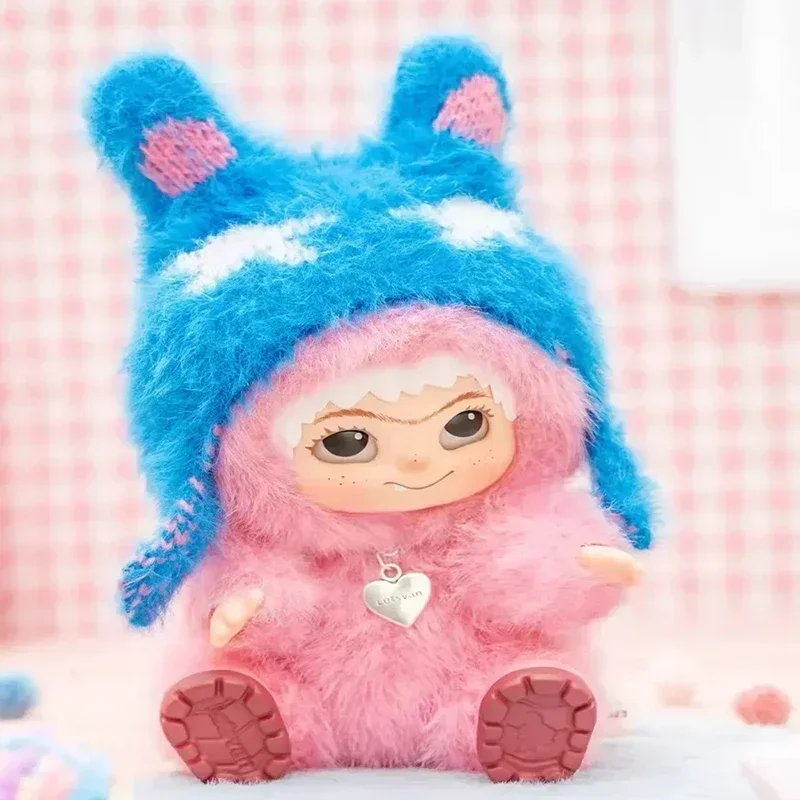 Wakuku ''Fuzzy Trendy Fun Party Blind Box Carino Wakuku Action Figure Scatola misteriosa Borsa per bambola carina Ciondolo Borsa a sorpresa per bambola Giocattolo regalo