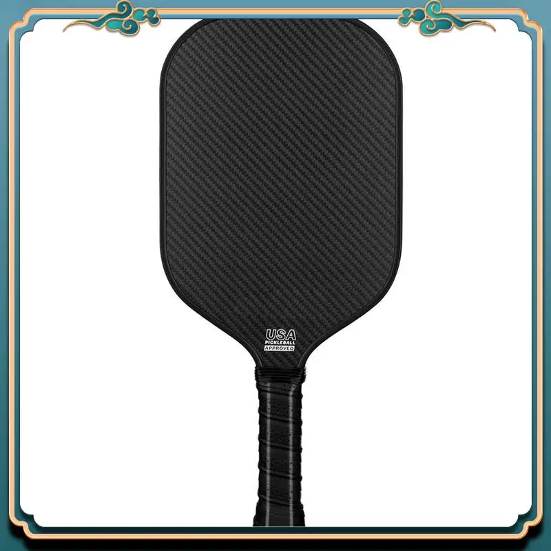 

16MM Pickleball Paddle 3K Carbon Fiber Surface PP Honeycomb Core Enhanced Power Anti-Slip Hand Grip Paddle Highly Recommended